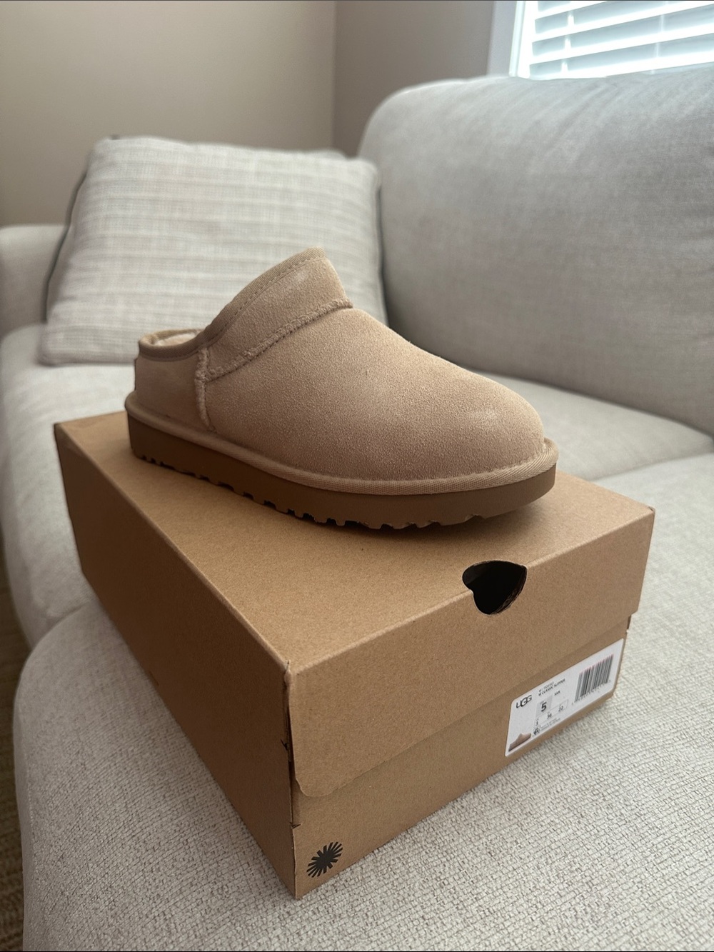 UGG Women’s Classic Slipper in Sand
